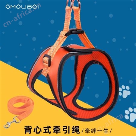 狗狗牵引绳背心式夏天狗绳子遛狗绳遛狗狗绳狗链背带柯基幼犬胸背
