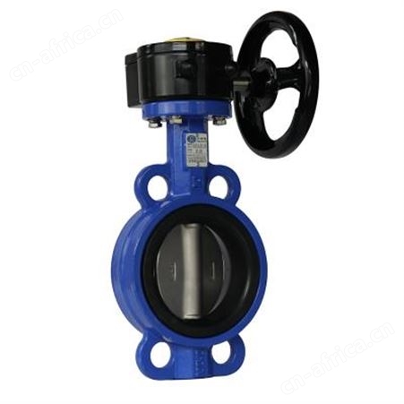 有靠背对夹式蜗轮蝶阀