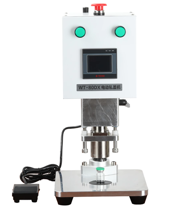 全自动压盖机：实验轻松搞定封口难题